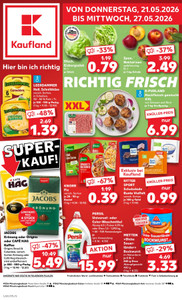 Kaufland Prospekt - Angebote ab 21.05.