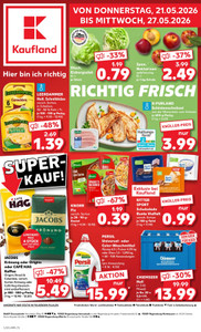 Kaufland Prospekt - Angebote ab 21.05.