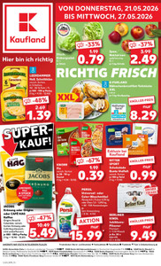 Kaufland Prospekt - Angebote ab 21.05.