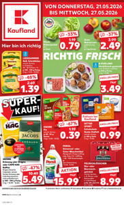 Kaufland Prospekt - Angebote ab 21.05.