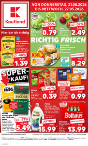 Kaufland Prospekt - Angebote ab 21.05. - Seite 1