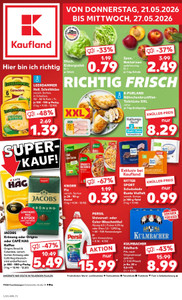 Kaufland Prospekt - Angebote ab 21.05.