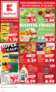 Kaufland Prospekt - Angebote ab 21.05.