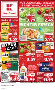 Kaufland Prospekt - Angebote ab 21.05.