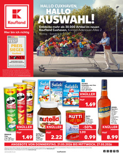 Kaufland Prospekt - Angebote ab 21.05.