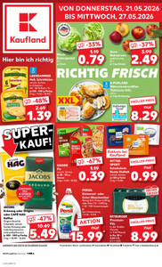 Kaufland Prospekt - Angebote ab 21.05.