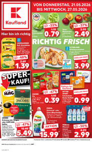 Kaufland Prospekt - Angebote ab 21.05.