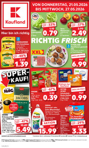 Kaufland Prospekt - Angebote ab 21.05.