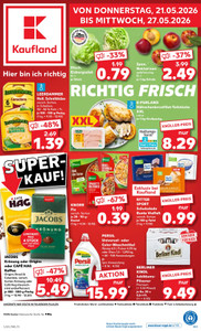 Kaufland Prospekt - Angebote ab 21.05.