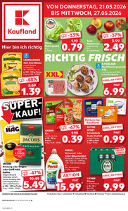 Kaufland Prospekt - Angebote ab 21.05.