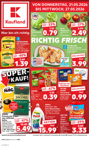 Kaufland Prospekt - Angebote ab 21.05.