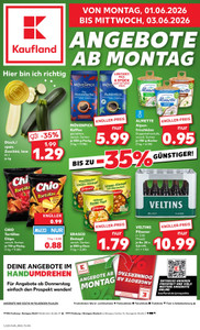 Kaufland Prospekt - Mo-Mi Angebote ab 01.06.
