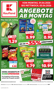 Kaufland Prospekt - Mo-Mi Angebote ab 01.06.
