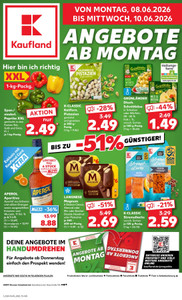Kaufland Prospekt - Mo-Mi Angebote ab 10.06.
