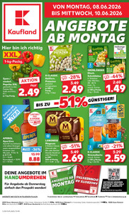Kaufland Prospekt - Mo-Mi Angebote ab 10.06.