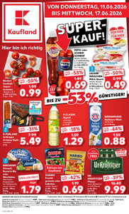 Kaufland Prospekt - Angebote ab 11.06.