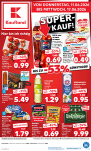 Kaufland Prospekt - Angebote ab 11.06.