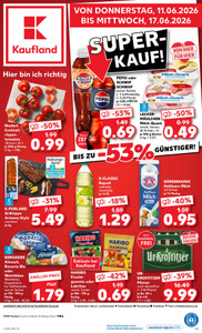 Kaufland Prospekt - Angebote ab 11.06.