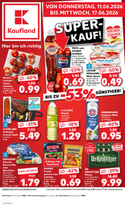 Kaufland Prospekt - Angebote ab 11.06.