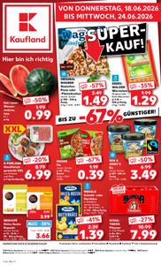 Kaufland Prospekt - Angebote ab 18.06.