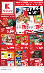 Kaufland Prospekt - Angebote ab 18.06.