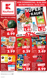 Kaufland Prospekt - Angebote ab 18.06.