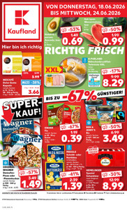 Kaufland Prospekt - Angebote ab 18.06.