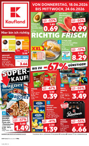 Kaufland Prospekt - Angebote ab 18.06.