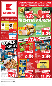 Kaufland Prospekt - Angebote ab 18.06.