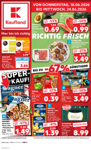 Kaufland Prospekt - Angebote ab 18.06.