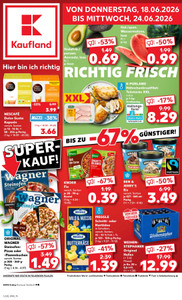 Kaufland Prospekt - Angebote ab 18.06.