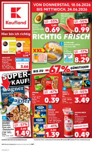 Kaufland Prospekt - Angebote ab 18.06.