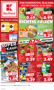 Kaufland Prospekt - Angebote ab 18.06.