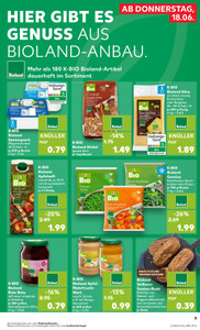Kaufland Prospekt - Bio Angebote ab 18.06.