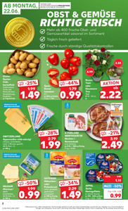 Kaufland Prospekt - Mo-Mi Angebote ab 22.06.