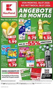 Kaufland Prospekt - Mo-Mi Angebote ab 06.07.