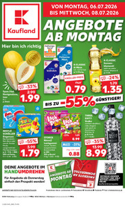 Kaufland Prospekt - Mo-Mi Angebote ab 06.07.
