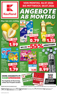 Kaufland Prospekt - Mo-Mi Angebote ab 06.07.