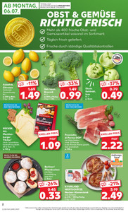 Kaufland Prospekt - Mo-Mi Angebote ab 06.07. - Seite 2