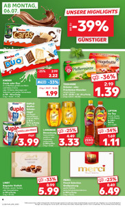 Kaufland Prospekt - Mo-Mi Angebote ab 06.07.