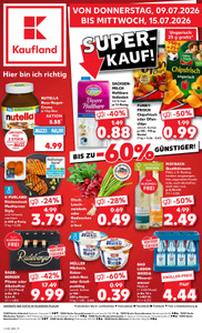 Kaufland Prospekt - Angebote ab 09.07.