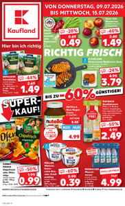 Kaufland Prospekt - Angebote ab 09.07. - Seite 1