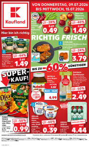 Kaufland Prospekt - Angebote ab 09.07.
