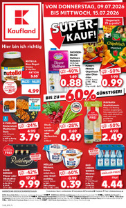 Kaufland Prospekt - Angebote ab 09.07. - Seite 1