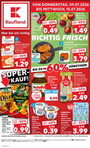 Kaufland Prospekt - Angebote ab 09.07.
