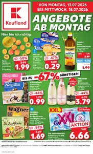 Kaufland Prospekt - Mo-Mi Angebote ab 13.07.