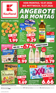 Kaufland Prospekt - Mo-Mi Angebote ab 13.07.