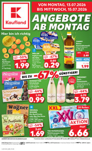 Kaufland Prospekt - Mo-Mi Angebote ab 13.07.