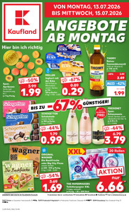 Kaufland Prospekt - Mo-Mi Angebote ab 13.07.