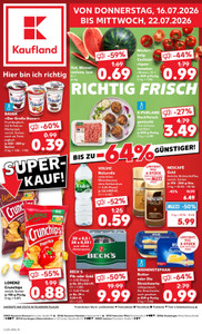 Kaufland Prospekt - Angebote ab 16.07.